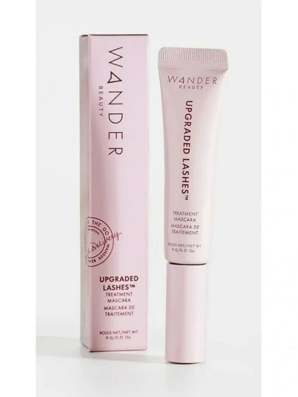 Wander Beauty Upgraded Lashes Treatment Mascara - 0.31oz Full Size Jet Black